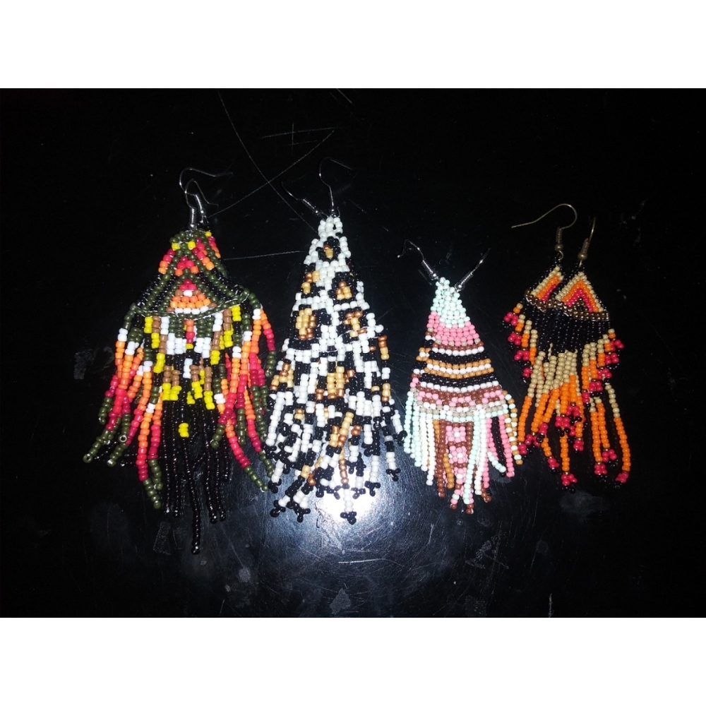 Seed Bead Earrings